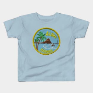 Aloha Hawaii Patch Kids T-Shirt